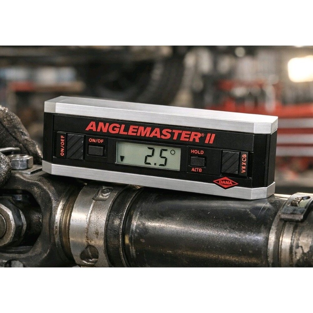 Dana Spicer Anglemaster II Driveline Inclinometer Digital Angle Finder Case EUC